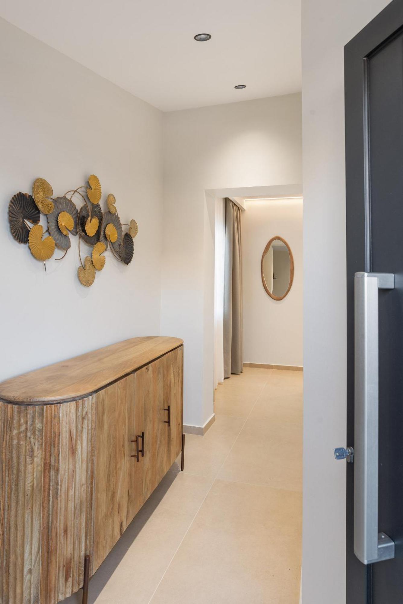Peristeres Luxury Apartment Next To The Sea - By Apokoras Villas อัลมีรีดา ภายนอก รูปภาพ